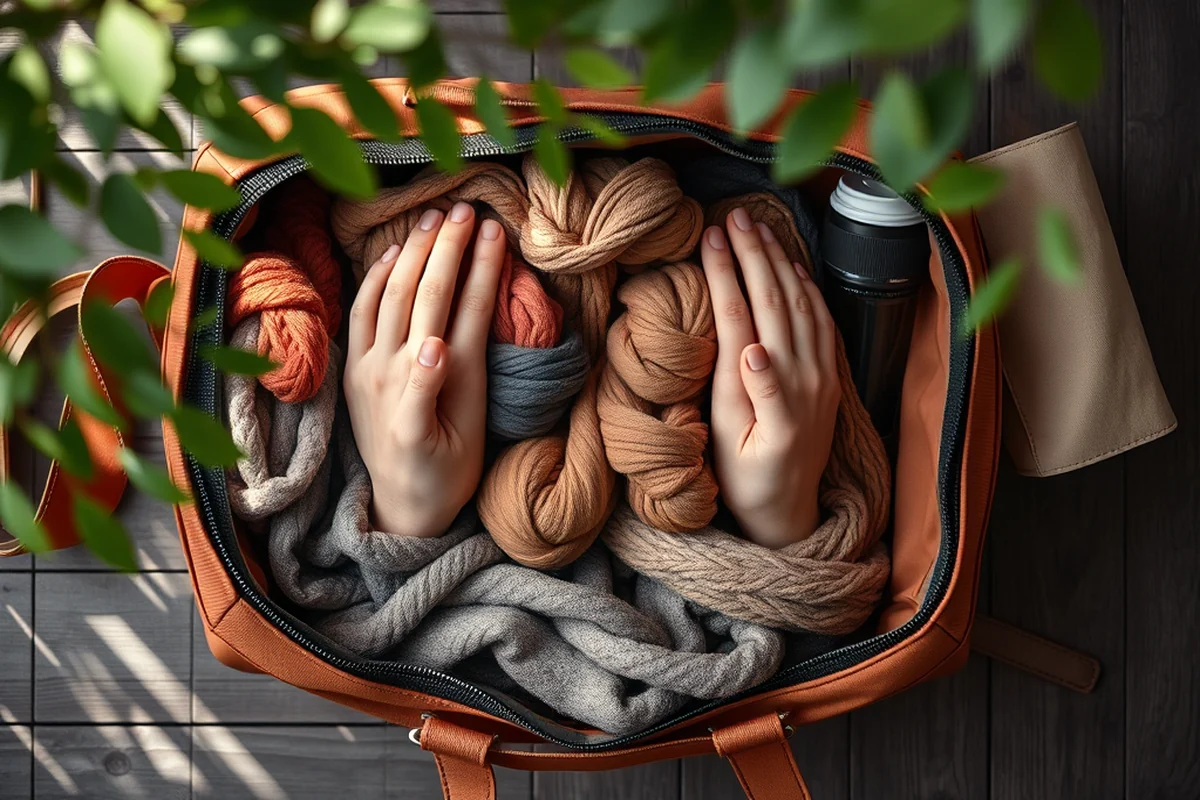 fiber arts travel — Fiber Arts Travel (the finished result)