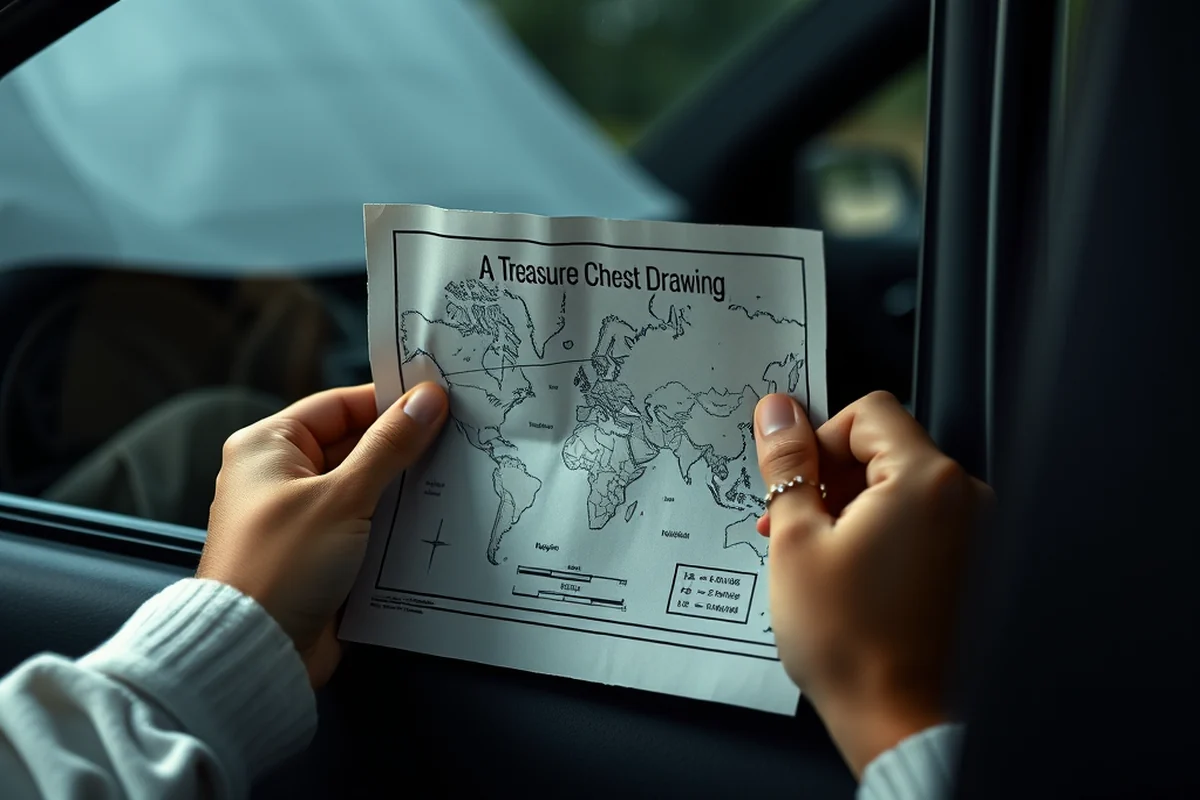 a treasure chest drawing — A Treasure Chest Drawing (step by step)