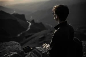 What Is The Wanderer Painting About